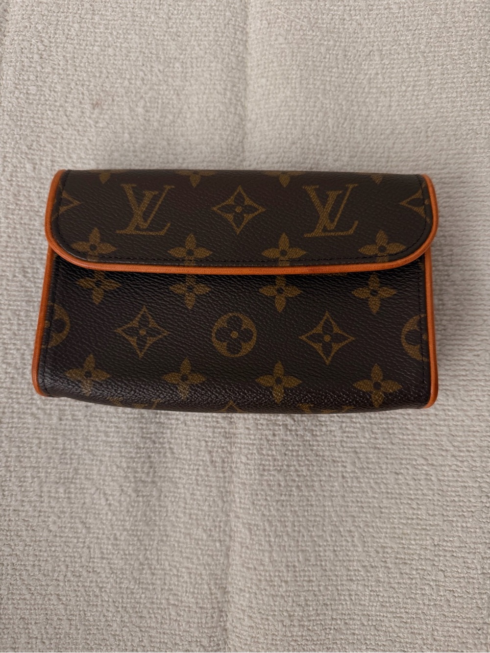 LOUIS VUITTON Monogram Pochette Florentine Waist bag M51855 LV Auth PP091